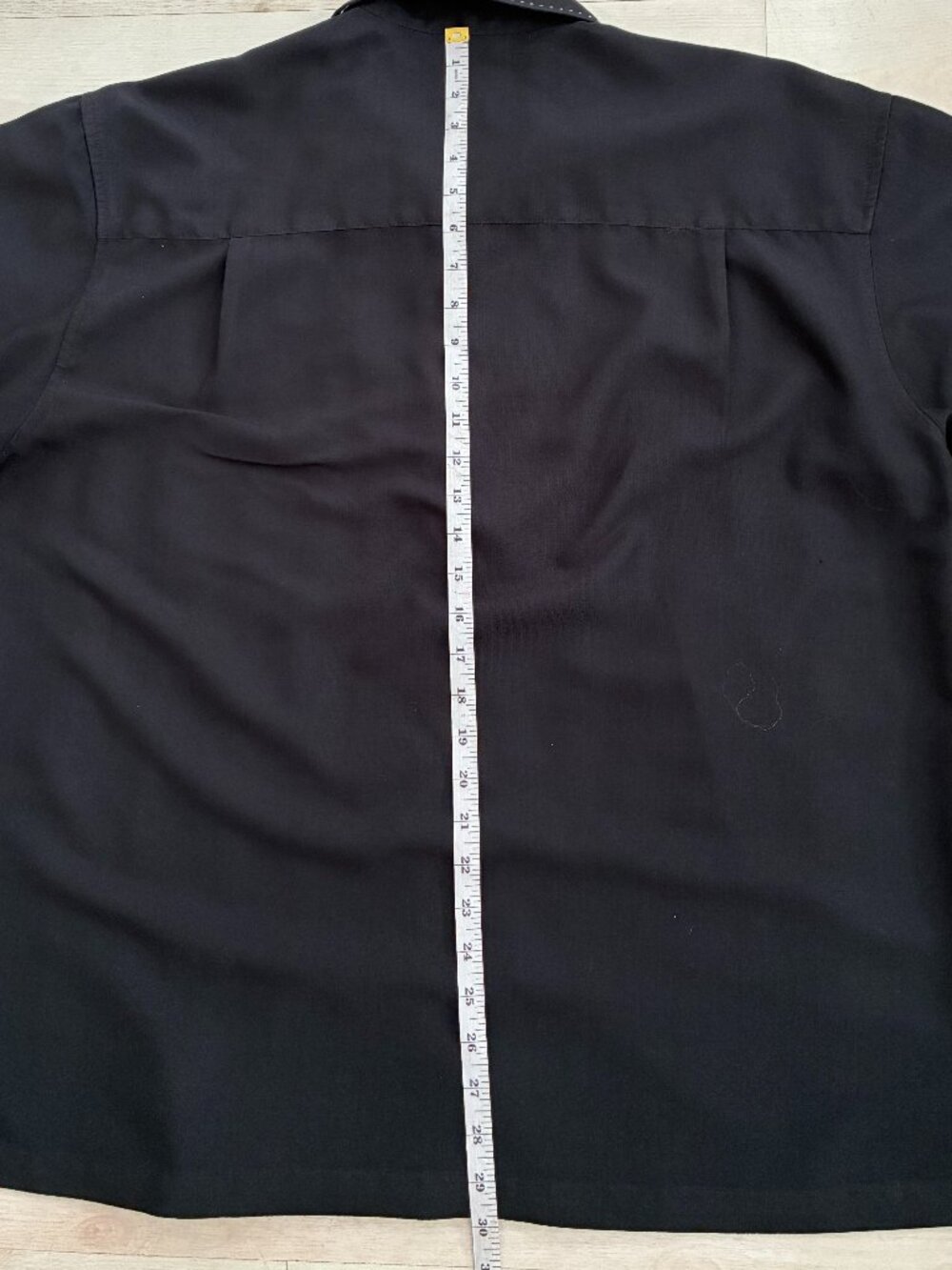 Havana Jack's Cafe Palm Tree Paneled Men's Camp Shirt Black Tan Cream Size XXL - Picture 5 of 7